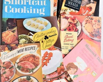 Vintage Collectible Cookbooks 1940's - 1960's