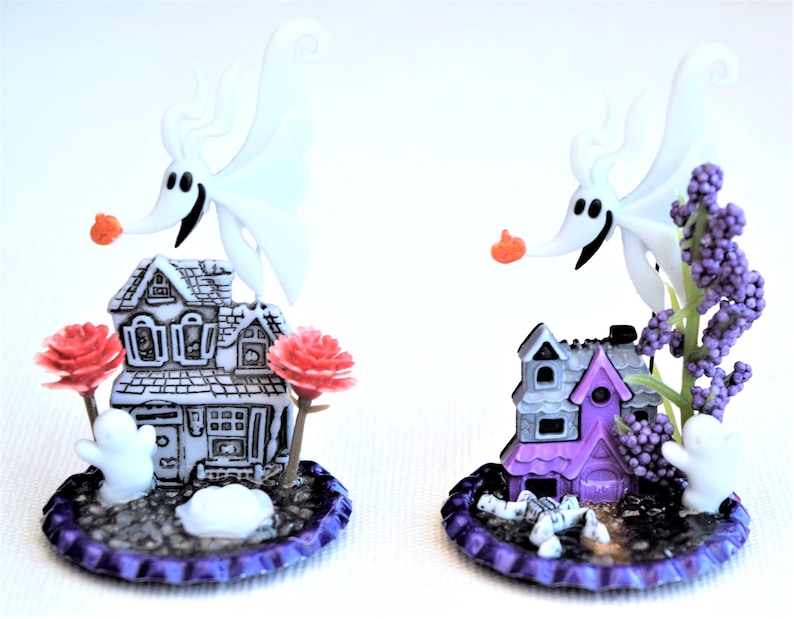 Nightmare Before Christmas Miniature Scenes, Halloween, Some Glow in the Dark image 10