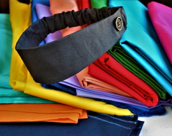 Headbands With or Without Buttons/Ear Savers/Medical Professionals/Scrunchies/Cloth Cuff Bracelets