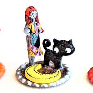 Nightmare Before Christmas Miniature Scenes, Halloween, Some Glow in the Dark image 7