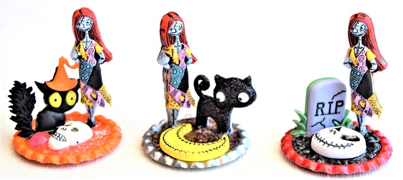 Nightmare Before Christmas Miniature Scenes, Halloween, Some Glow in the Dark image 7