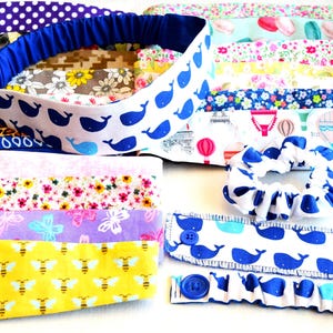 Headbands With or Without Buttons/Ear Savers/Medical Professionals/Scrunchies/Cloth Cuff Bracelets