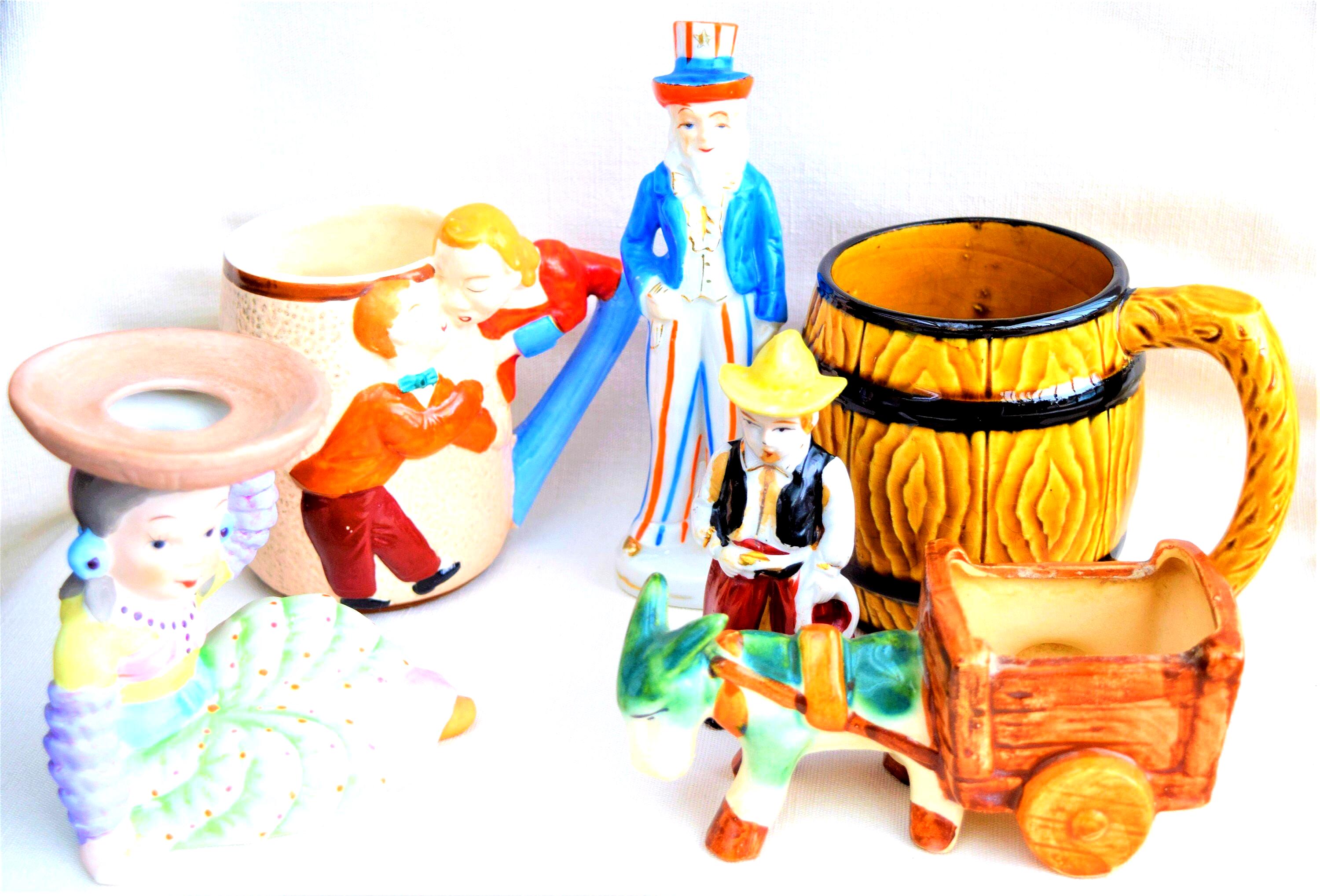 Vintage Occupied Japan Girl Figurine - Etsy