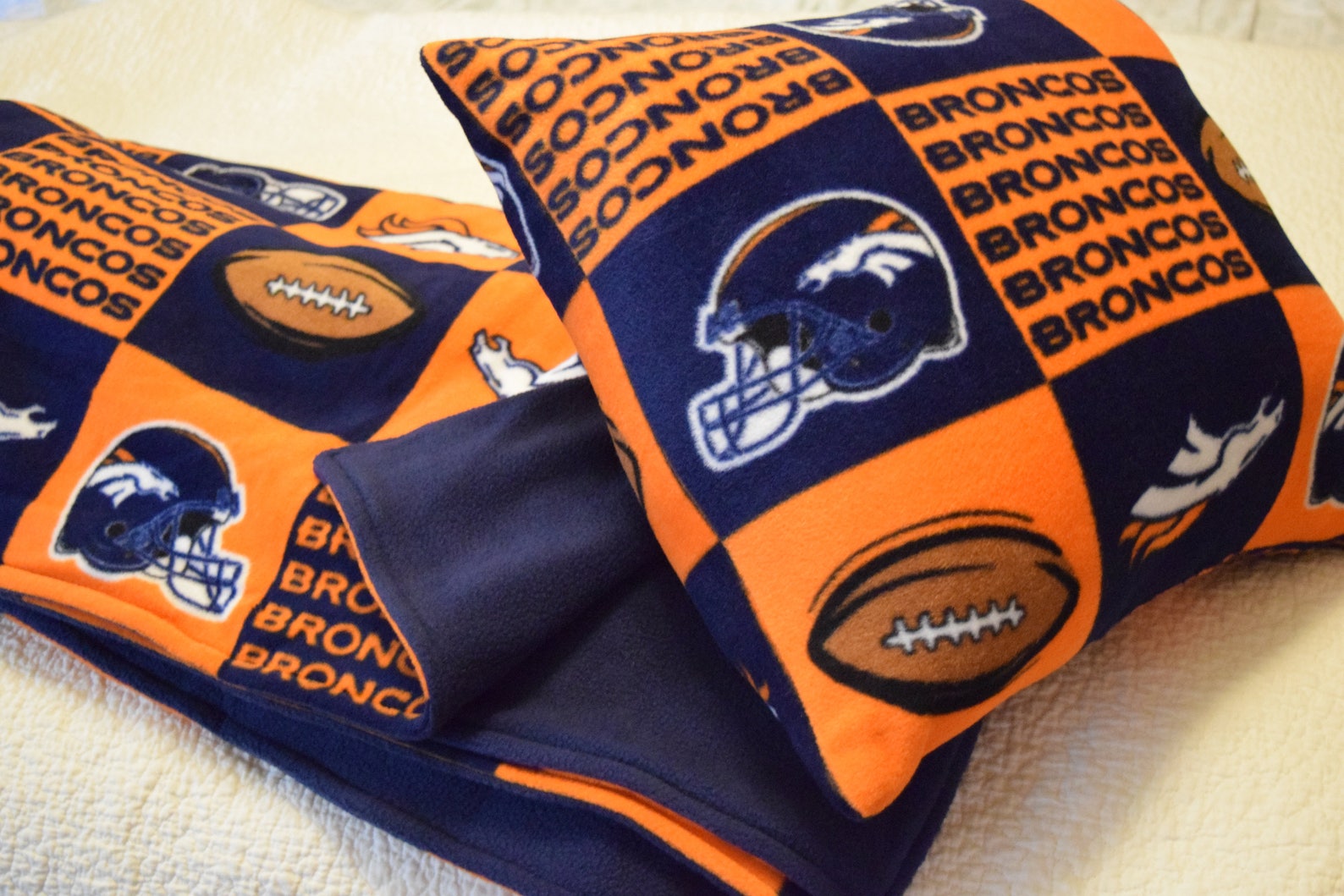 University Team NFL Team and Other Sports Team Fleece Blanket Etsy