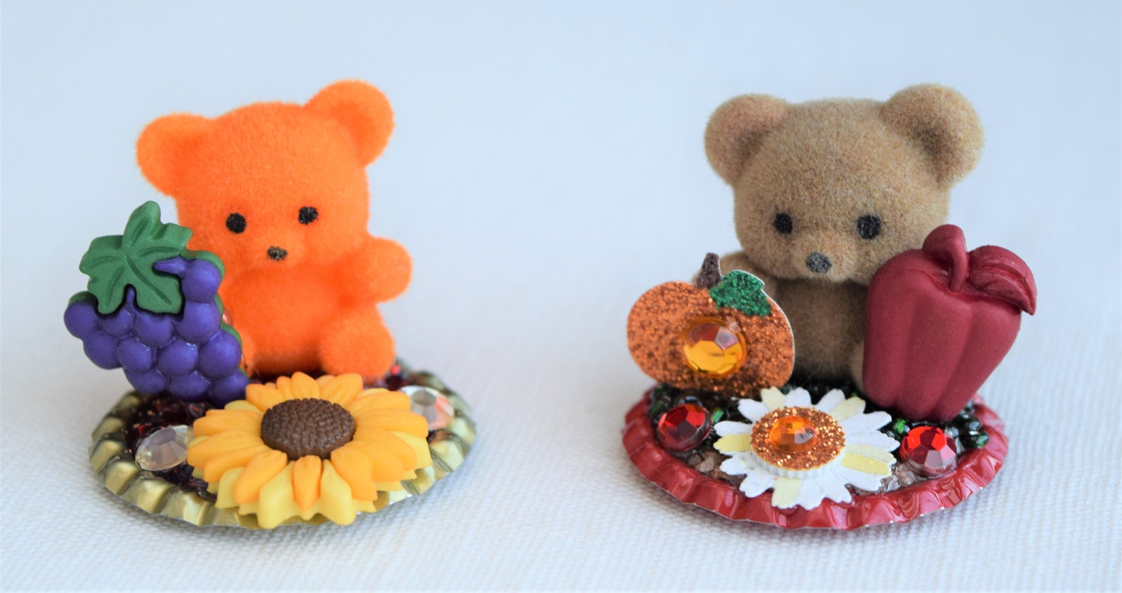 Thanksgiving and Fall Miniature Figurine Scenes | Etsy