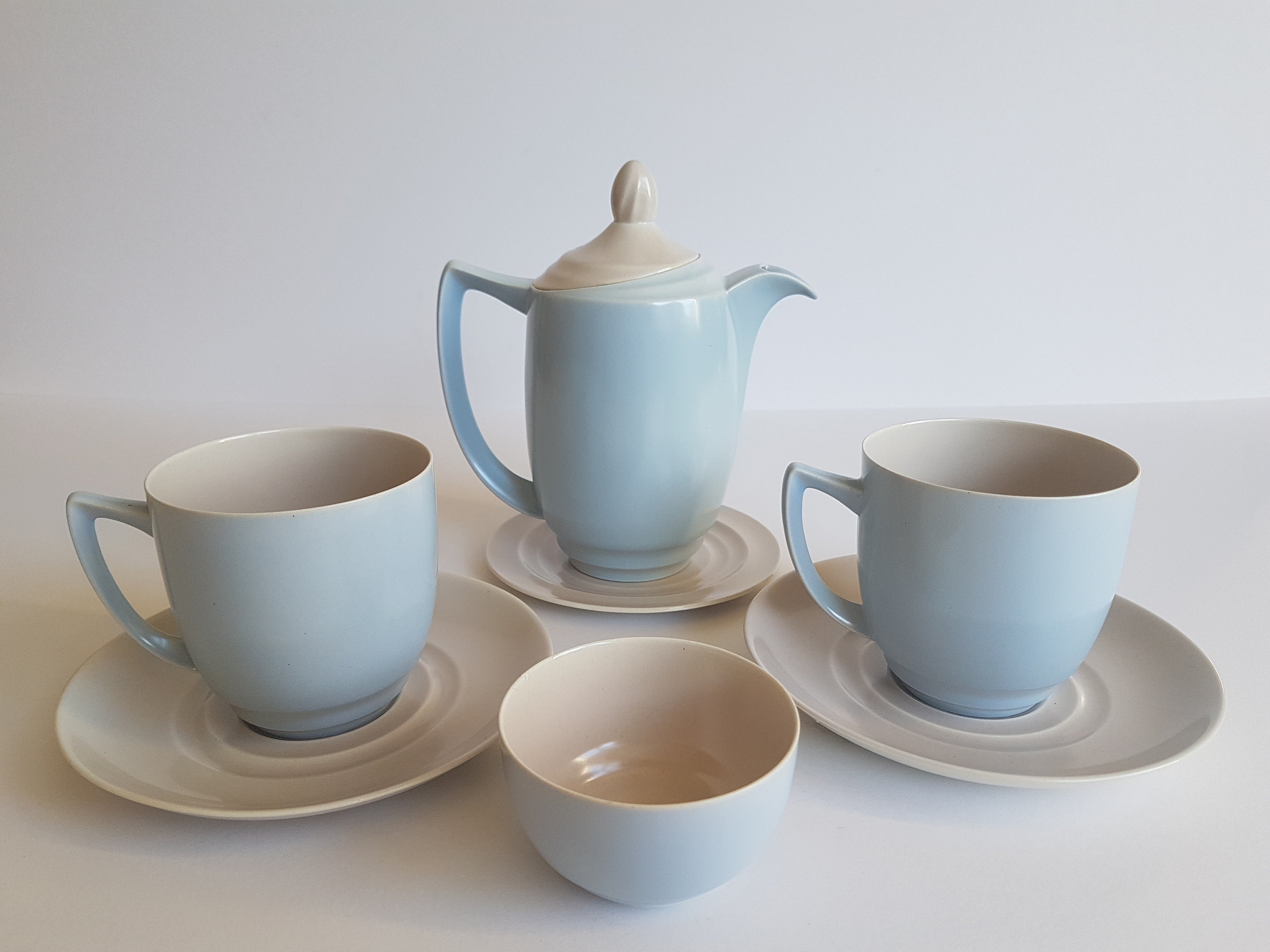 50s Branksome China Graceline Coffee Set With Coffee Pot Etsy UK