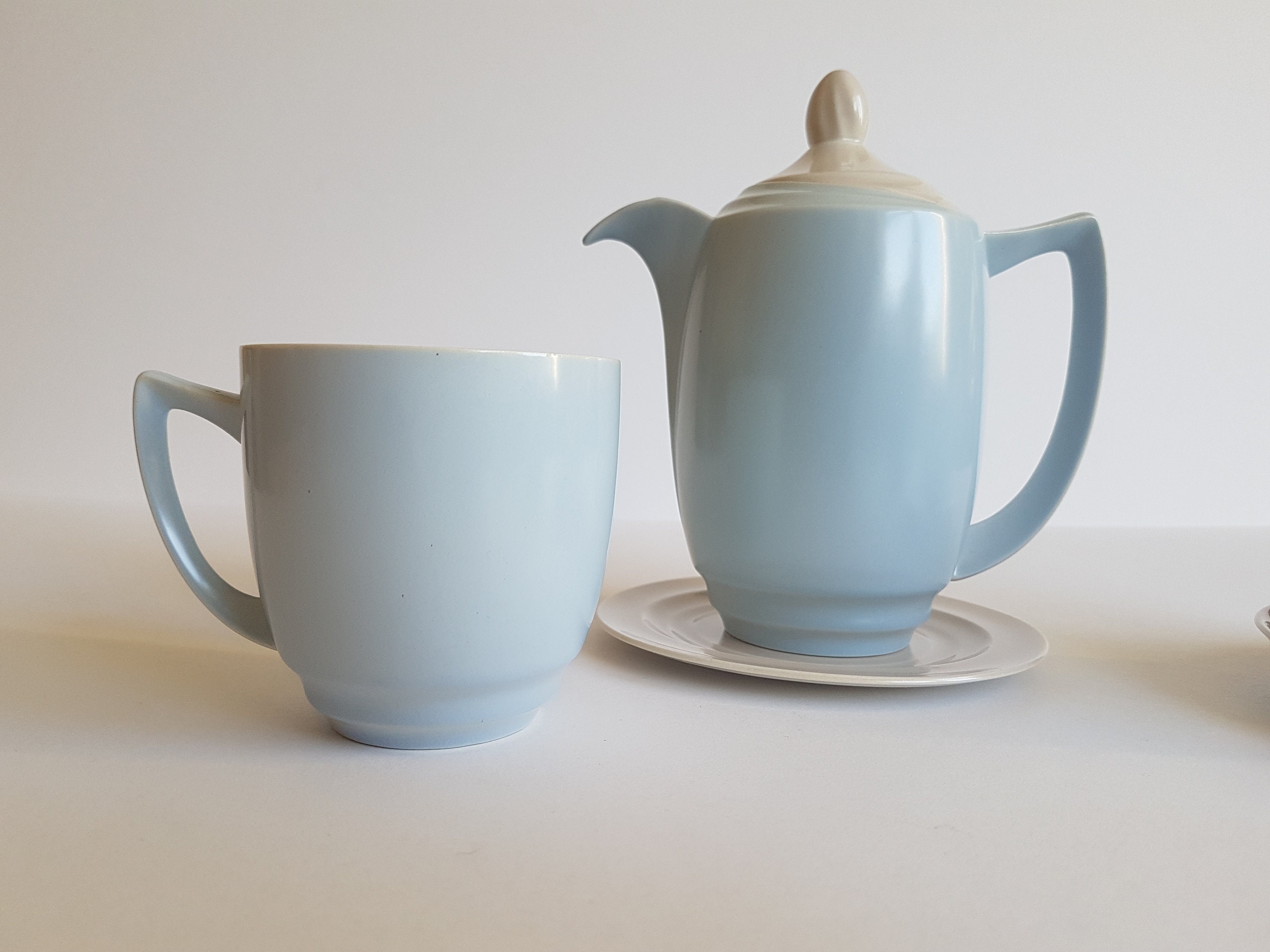 50s Branksome China Graceline Coffee Set With Coffee Pot Etsy UK
