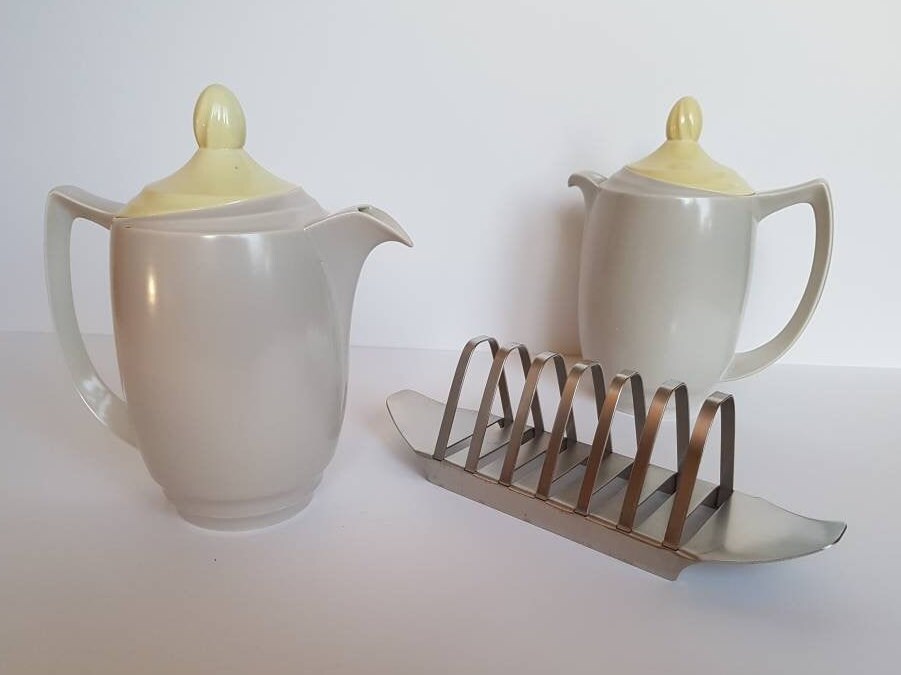 Vintage Breakfast Set 50s Branksome Graceline Coffee And Hot Etsy