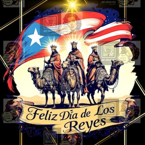Día de Los Reyes, fichier numérique des 3 Rois, créez votre propre étiquette, vos cartes, etc. Fichier numérique DIY Reyes Magos
