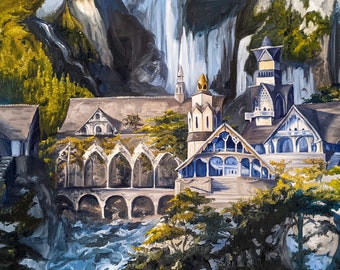 Lord of the Rings Rivendell (PRINT ONLY)