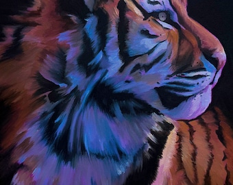 Tiger Gaze (PRINT ONLY)