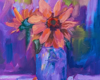 Sunflower for the Ukraine Crisis - (PRINT ONLY)