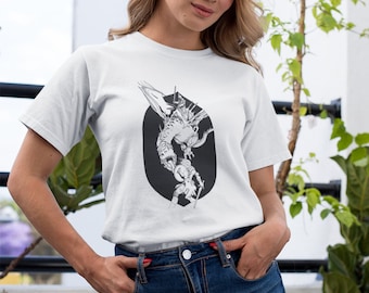 Eowyn & the Witch King - Unisex heavy cotton tshirt (UPDATED)