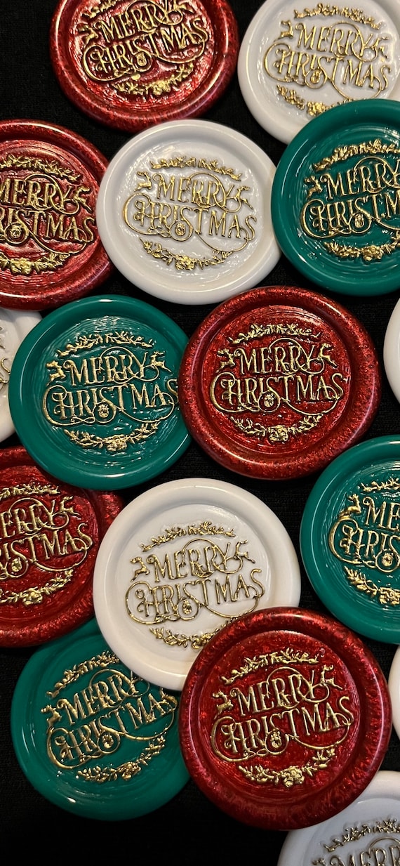 Merry Christmas Wax Stamp