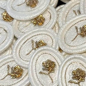 Rose wax seal stamps, white rose seal, rose wax seal, floral wax seal, botanical wax seal, white rose stamp, rose envelope stamp, wax stamps