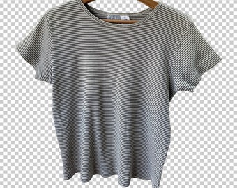 90s Striped Shirt Etsy