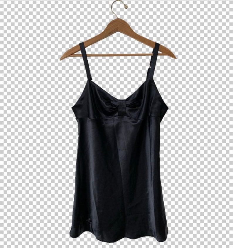 90s Classic Satin Slip Dress Women/'s Medium 90s Black Shiny Romantic Nighty Cute Delicate Lingerie Nightgown Medium