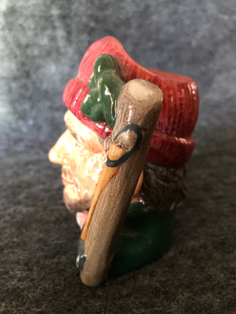 Pichet Toby Royal Doulton – Bûcheron (Lumberjack) – Édition Originale De 1966