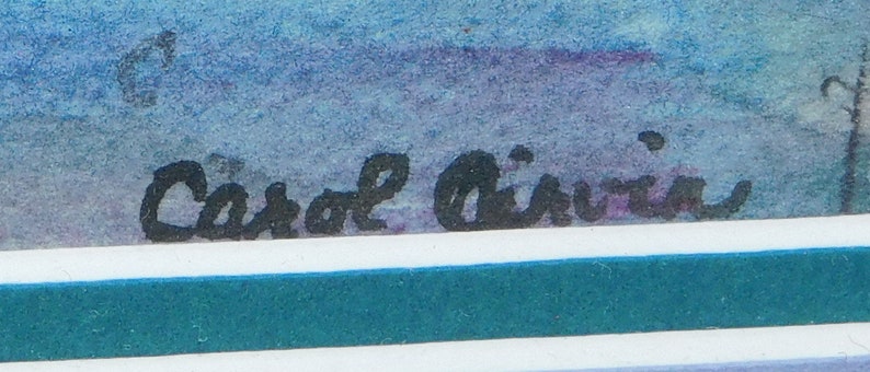 Original Waltercolor by Carol Ann Girvin
