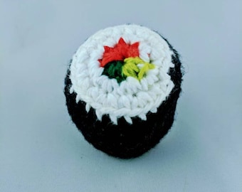 Amigurumi Sushi California Roll