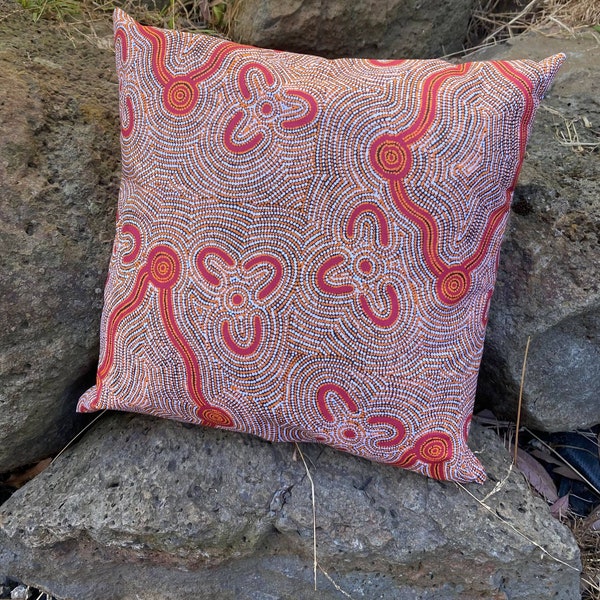 Aboriginal Pillow Case Etsy