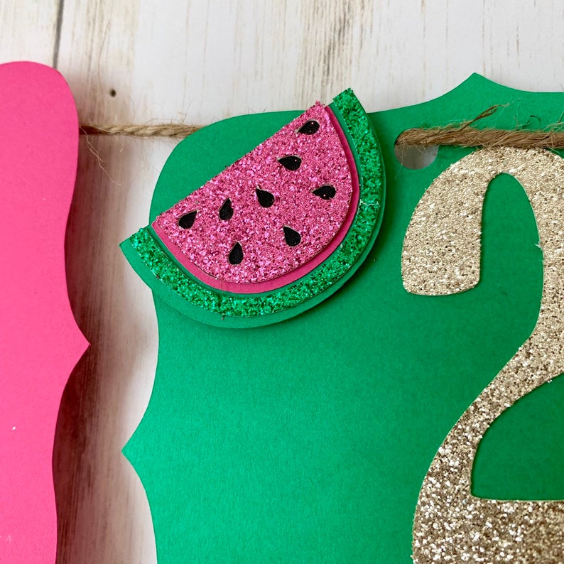 Watermelon monthly photo banner watermlon photo banner watermelon 1st birthday 12 year photo banner