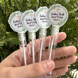 Baptism Guest Favors, Baptism Bubble Favor for Guests, Baptism Gift, First Communion Gifts, Baptism Christening Favors, Bubbles Favors