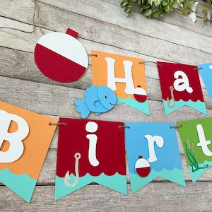 Ofishally One Decorations, Ofishally One Sign, Ofishally One Party, Fishing Birthday Banner