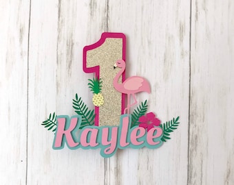 Flamingo cake topper, flamingo party decorations, cake topper flamingo, flamingo cake decorations, flamingo cake topper for birthday
