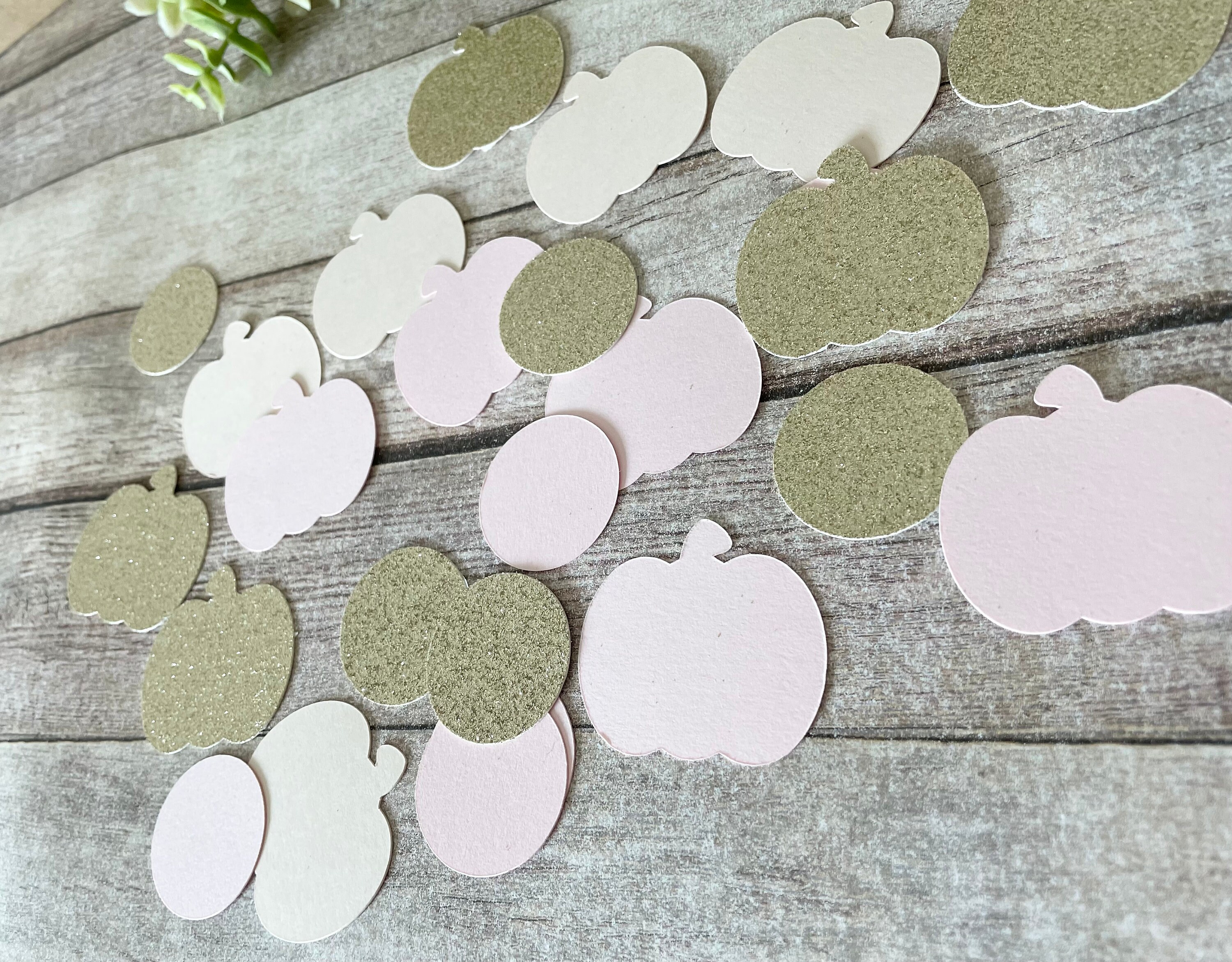 Little Pumpkin Confetti Table Confetti Little Pumpkin Party Party Decor