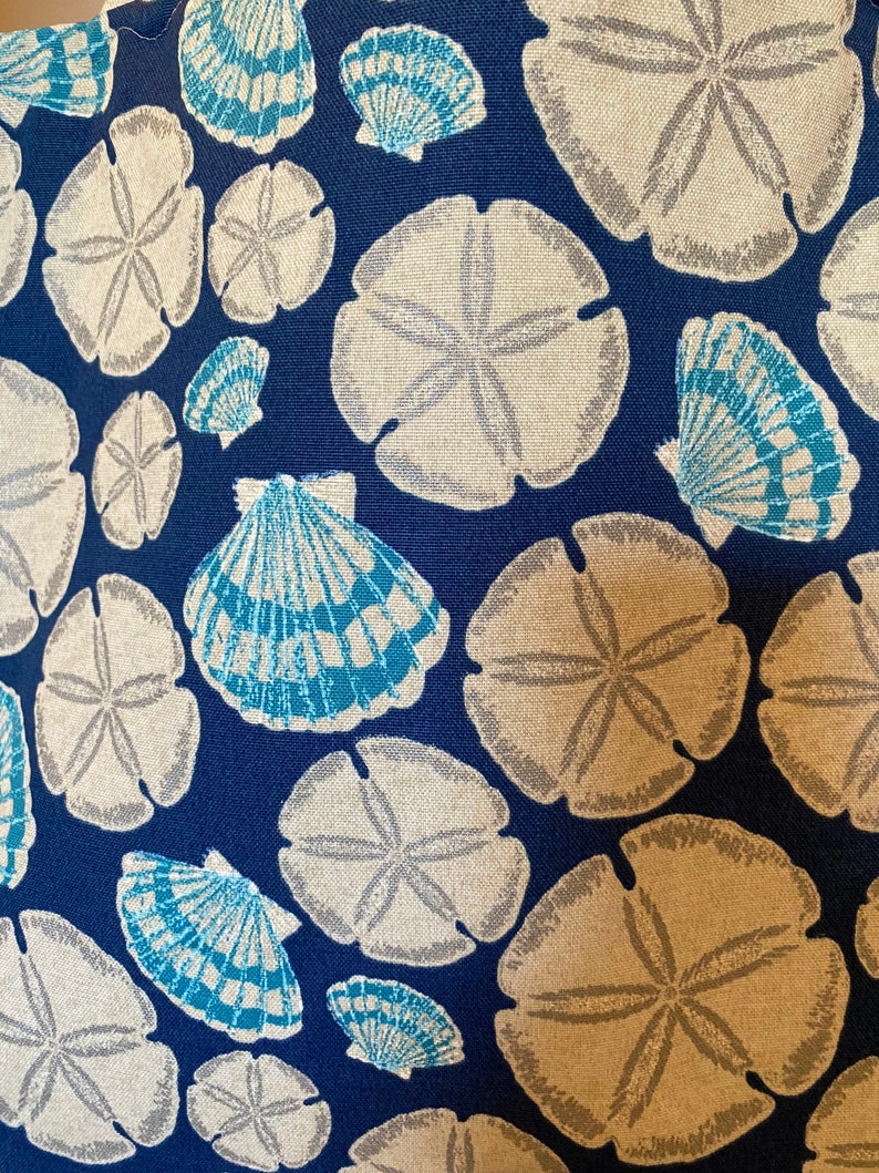 Seashell Sand Dollar Beach Pool Gym Picnic Shoulder Tote Bag