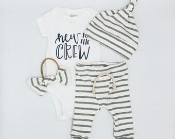 surprise gender coming home outfit