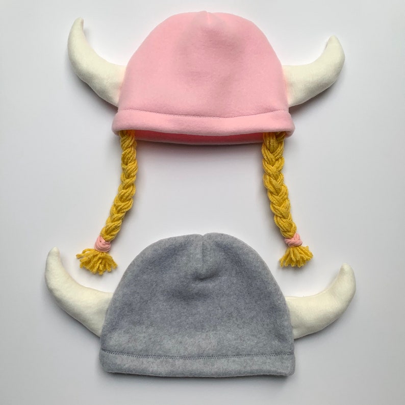 Viking Beanie for Kids Viking Beanie With Braids Baby Etsy