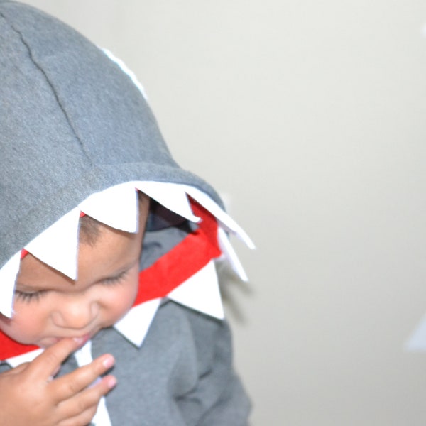 One-piece shark costume, toddler shark costume, shark Halloween costume, boy shark costume, baby shark costume, halloween costume baby shark