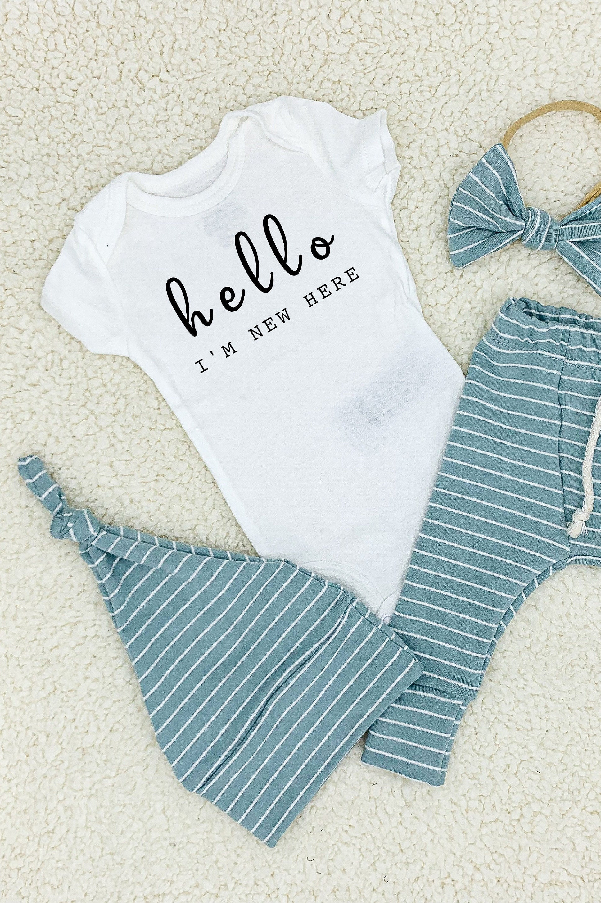 Hospital Outfit for Newborn Hospital Outfit Gender Neutral Etsy