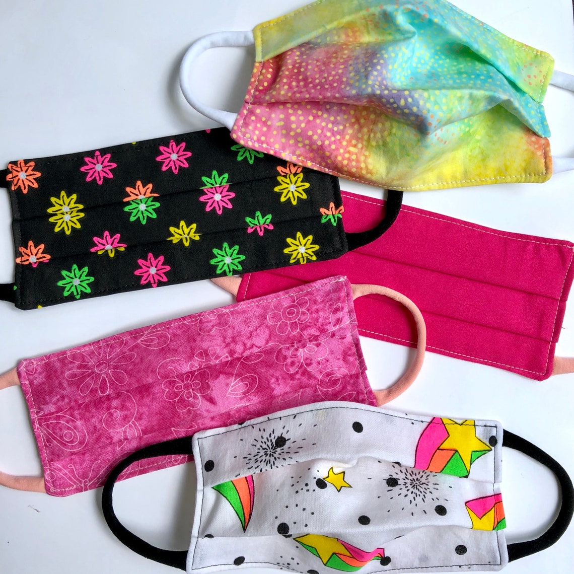 Childrens face mask toddler facemask handmade unicorn mask Etsy