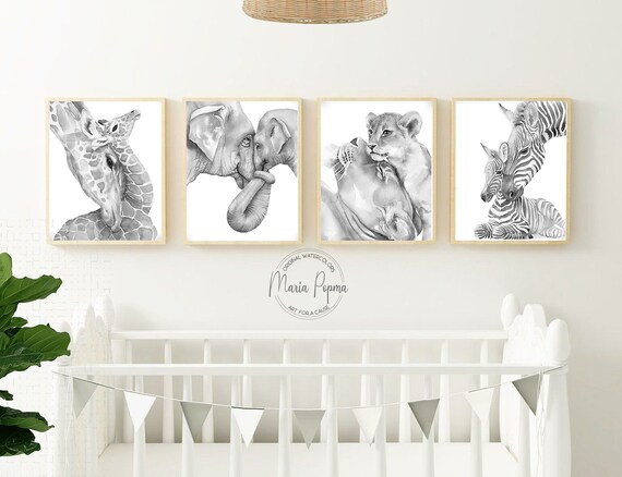 safari animal pictures for nursery