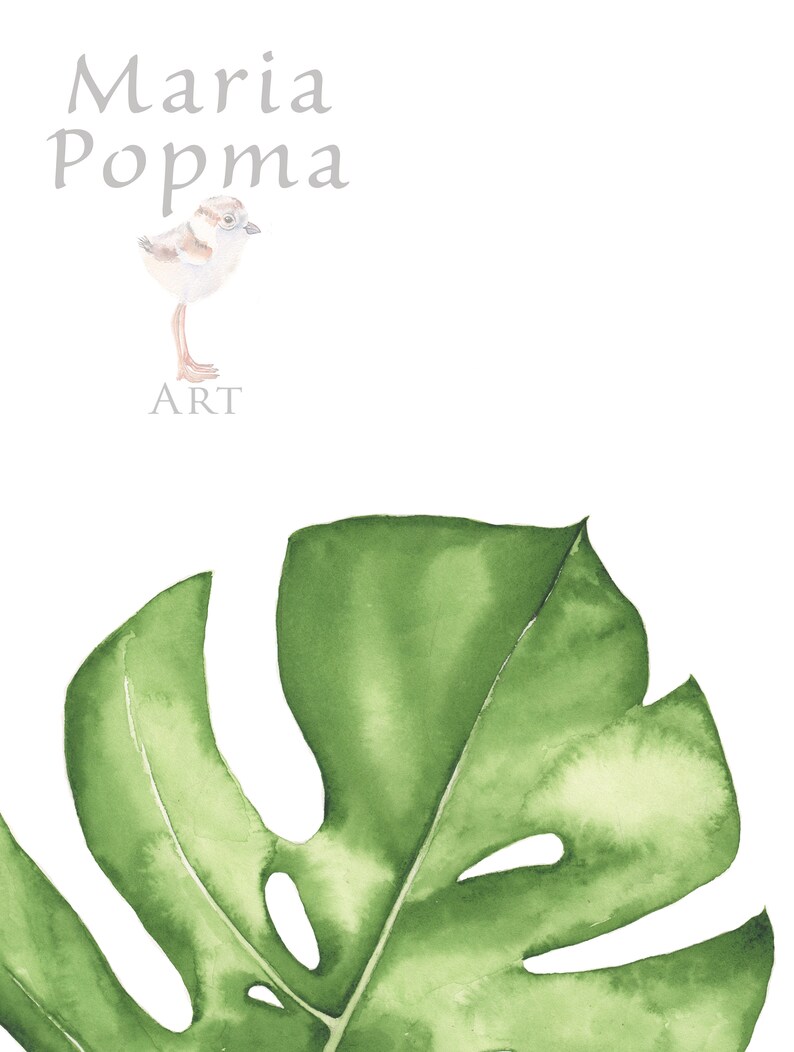 Tropical Botanical Nursery Art Print Boho Nursery Etsy