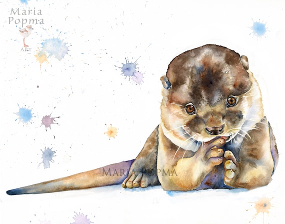 otter themed nursery