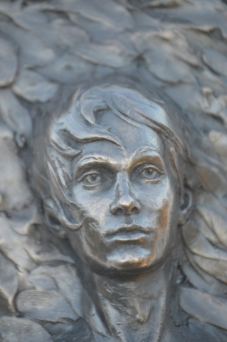 High relief wall sculpture