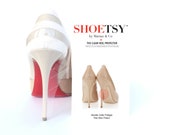 Clear High Heel Protector for designer shoes for brides weddings and grass