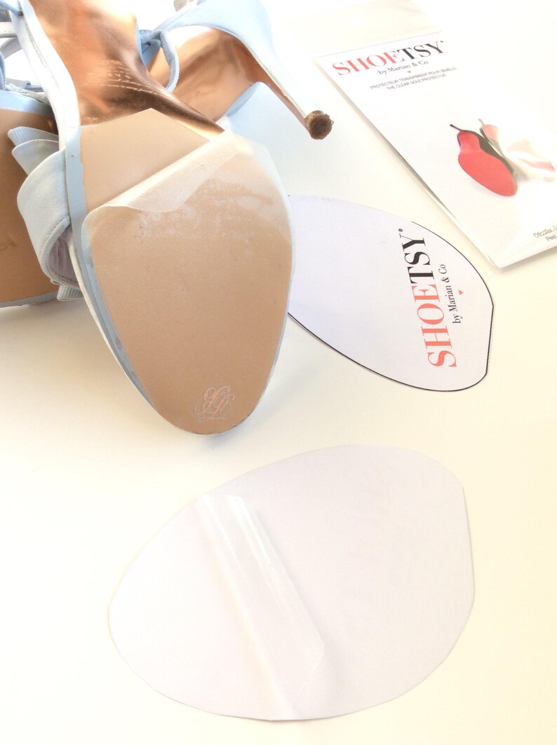 Crystal Clear Platform Sole Protector for Designer and Louboutin Sole