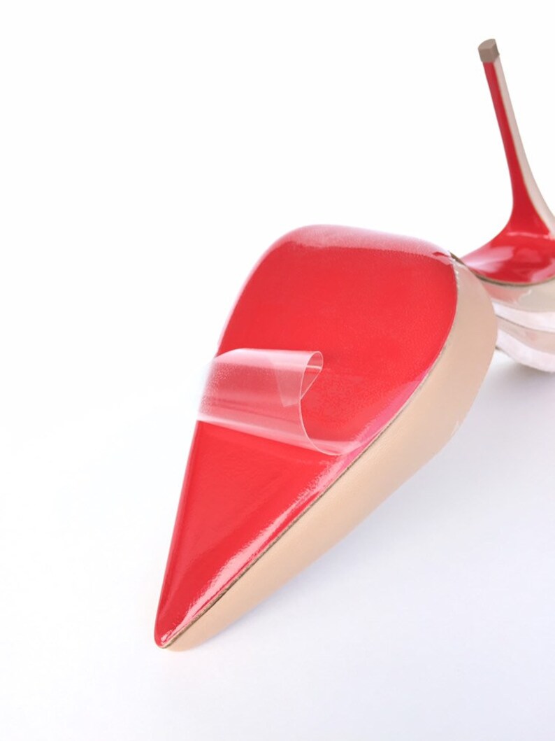 Crystal Clear Platform Sole Protector for Designer and Louboutin Sole