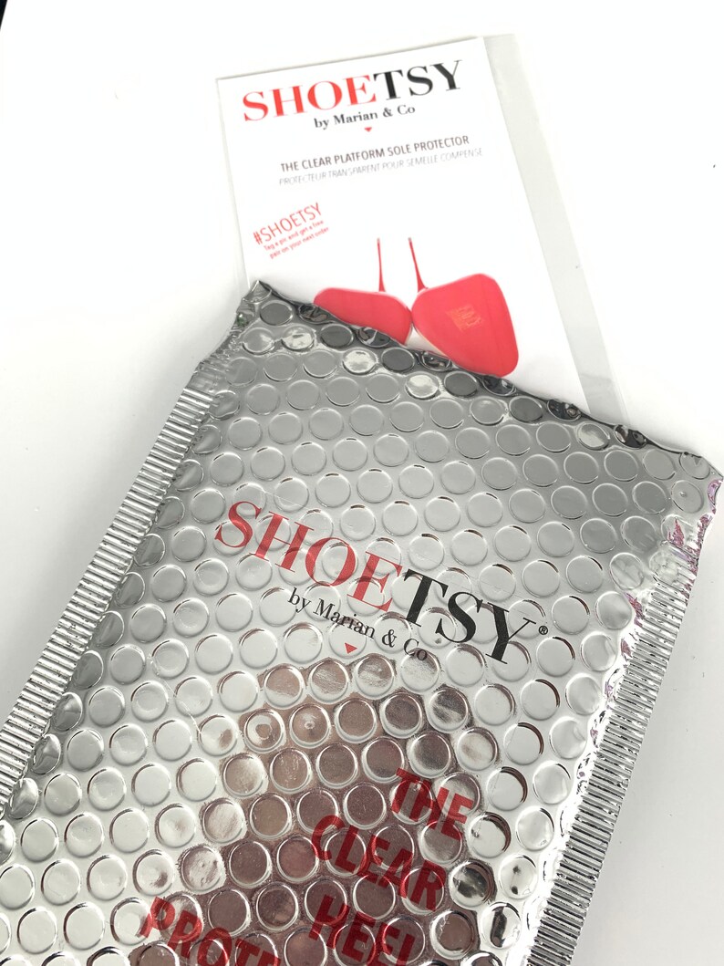 Crystal Clear Platform Sole Protector for Designer and Louboutin Sole