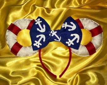 Cruise Life Preserver Oreilles de souris Bandeau