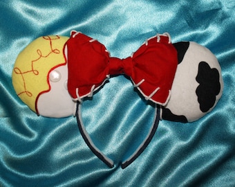 Cowgirl Mouse Ears Headband