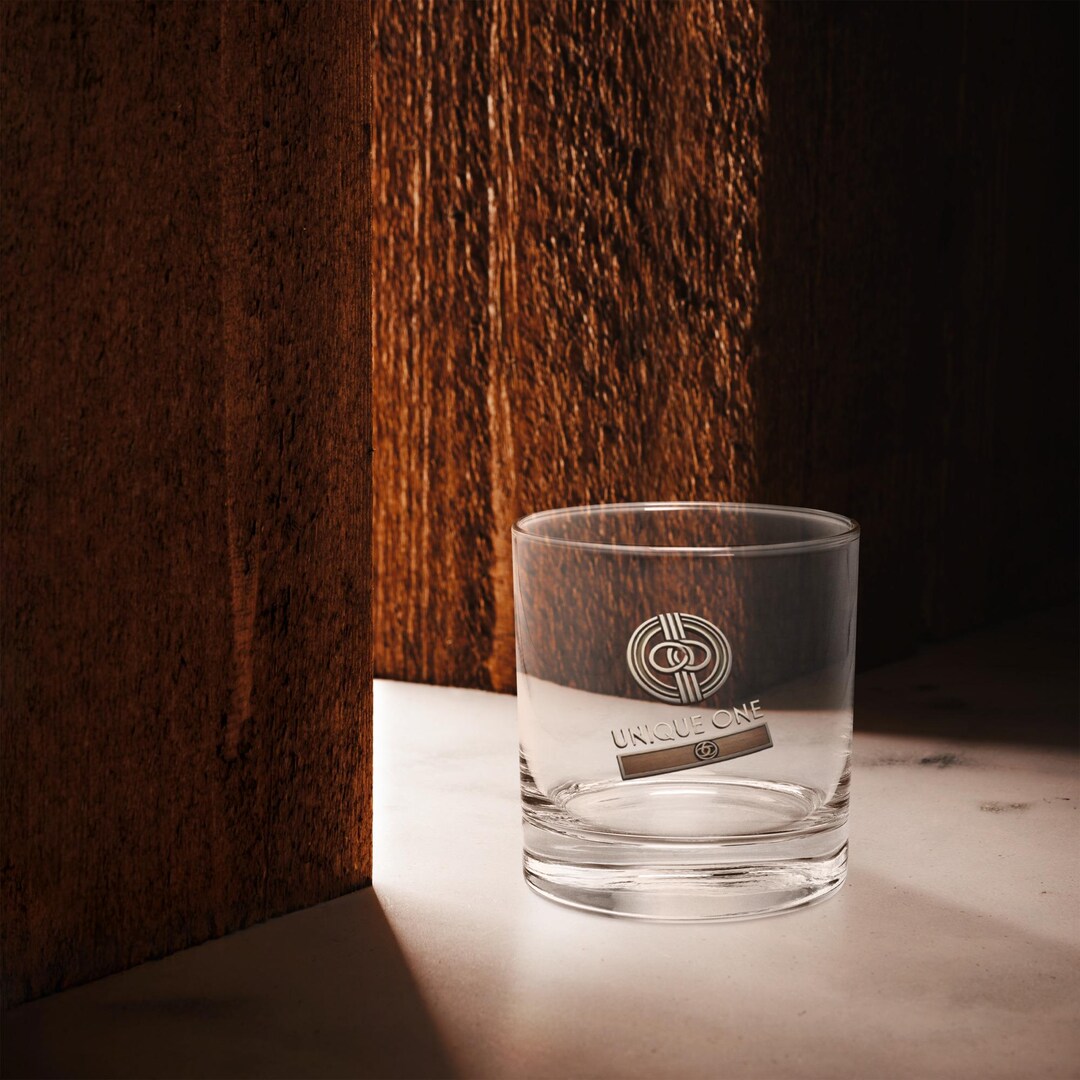 Midcentury Modern Celtic Rocks Glass by Unique One Designs - Etsy