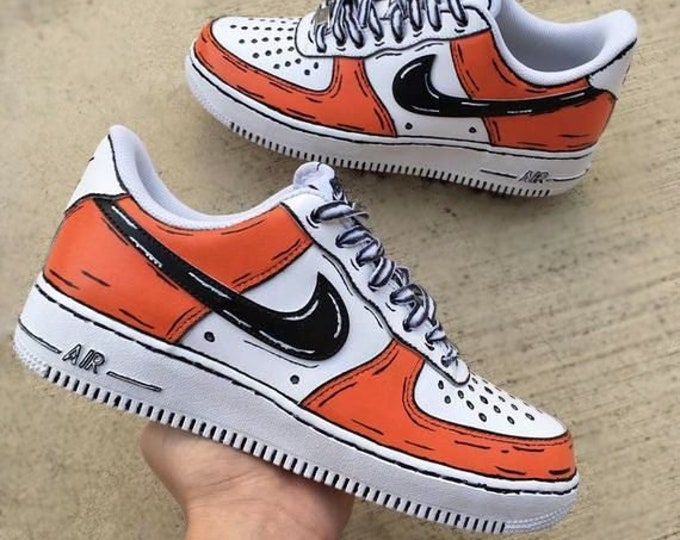 custom nike air force 1 cartoon