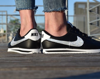 nike cortez with strap