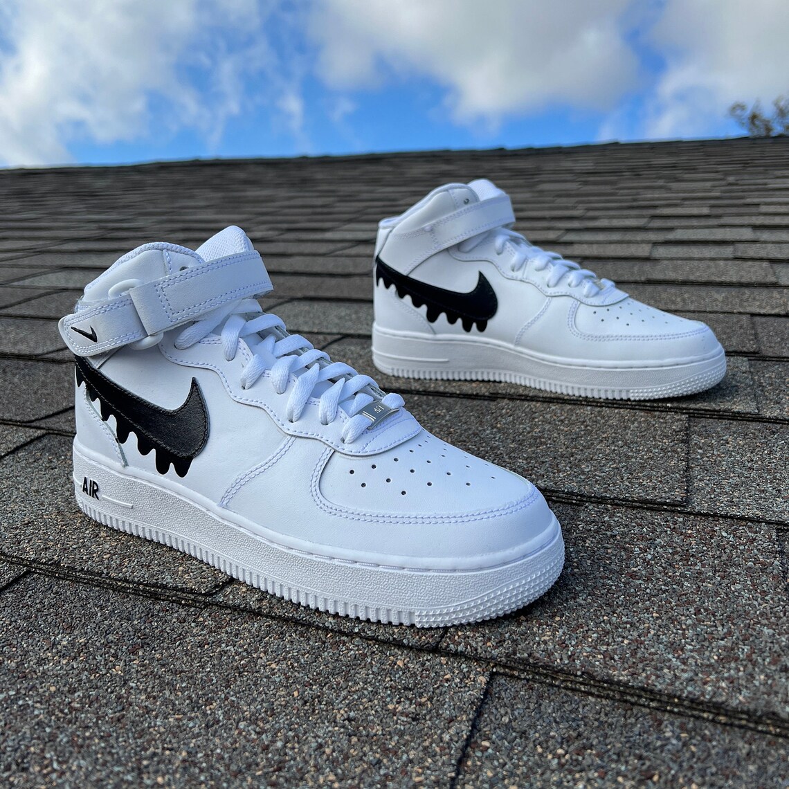 custom nike air force 1 drip